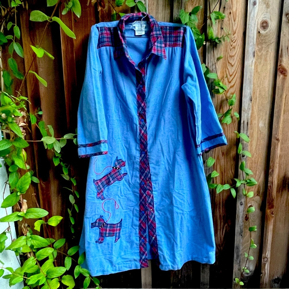 Scottie Dog Smart Time Vintage Pajamas